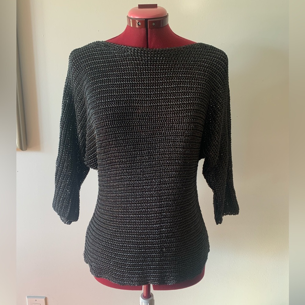 GORGEOUS METALLIC VINCE SWEATER